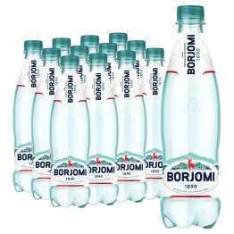 Минеральная вода Borjomi, газированная, ПЭТ, 0,5 литра