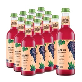 Напиток Abrau Vinonade "Cabernet", газированный, стекло, 0,375 литра