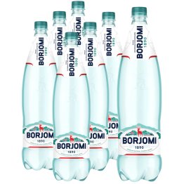 Минеральная вода Borjomi, газированная, ПЭТ, 1,25 литра