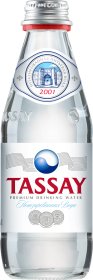 Природная вода Tassay, негазированная, стекло, 0,25 литра