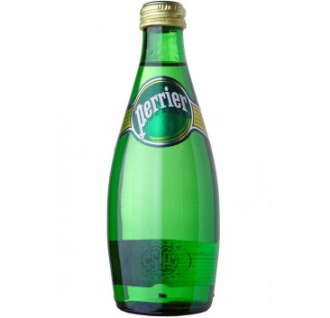 Минеральная природная столовая вода Perrier, газированная, стекло, 0,33 литра