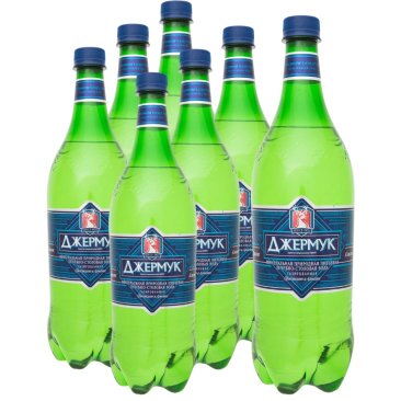 Минеральная вода Джермук, газированная, ПЭТ, 1 л